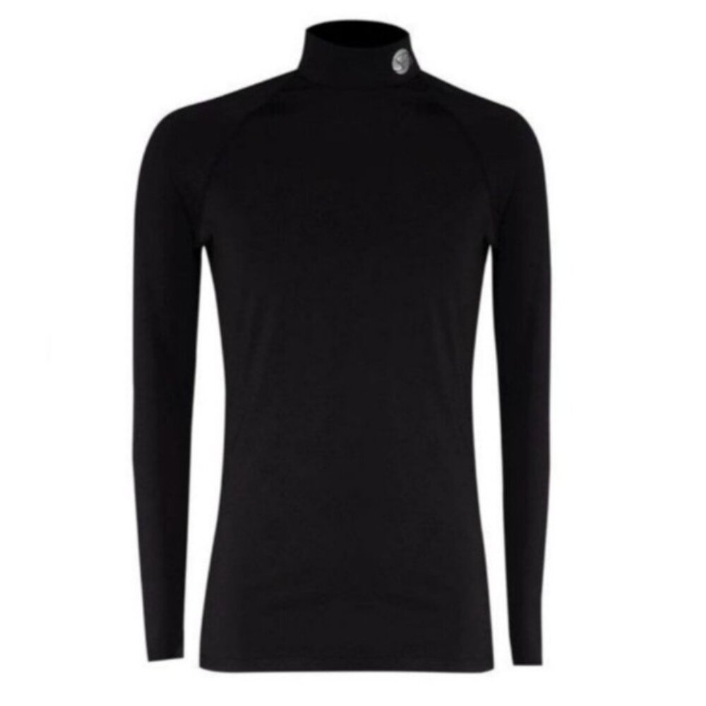 NEW SParms Golf Sun Protection Body Warm High Neck Long Sleeve Top Base Layer XL